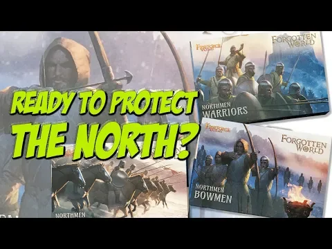 Forgotten World Plastic Northmen Miniatures | Fireforge Games | Unboxing