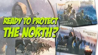Forgotten World Plastic Northmen Miniatures | Fireforge Games | Unboxing