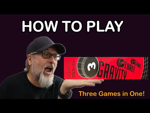 How to play Gravity Three | itten Funbrick series Board Game | Masayuki Ikegami & Yoshiaki Tomioka