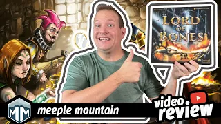 Dungeons and Skeletons - The Lord of Bones Review - Boardgame Brody