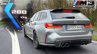 BMW M3 G81 Touring | 0-100 0-60 1/4 Mile & TOP SPEED
