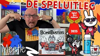Hoe speel je BOMB BUSTERS? De Speluitleg in het Nederlands (Spiel des Jahres 2025)