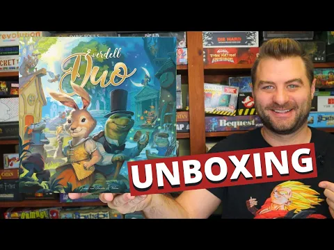 Everdell Duo Board Game Unboxing - 2 PLAYER EVERDELL!