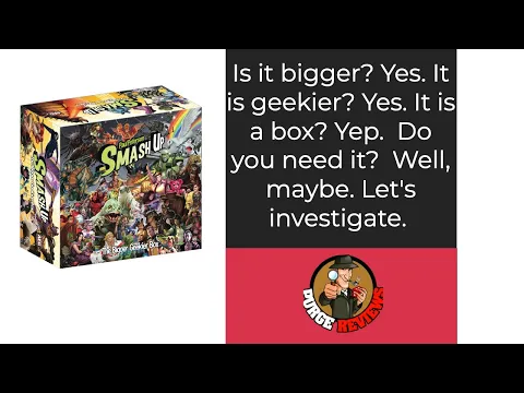 Smash Up Bigger Geekier Box by Purge Reviews: Will this box solve your storage issues?