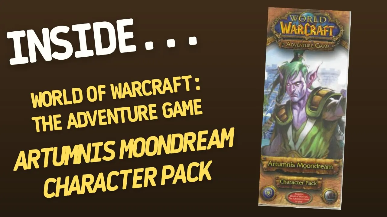 Inside...WORLD OF WARCRAFT: The Adventure Game – Artumnis Moondream Character Pack (4K60fps)