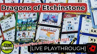 Playthrough (Live) | Dragons of Etchinstone (The Game Crafter)