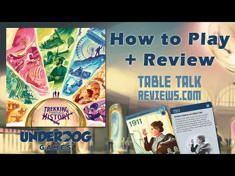 How to Play Trekking Through History + Review | Table Talk Reviews