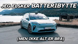 Langtur med NIO ET5 Touring - rask stasjonsvogn som kan bytte batteri!
