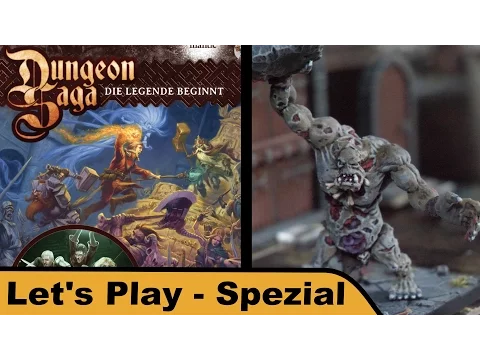 Dungeon Saga (bemalt) - Let's Play Spezial mit Nick-Nack und Andreas