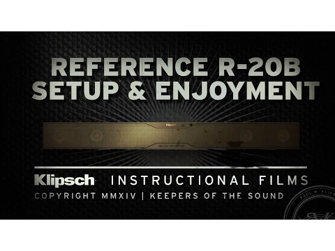 Video zu Klipsch R-20B