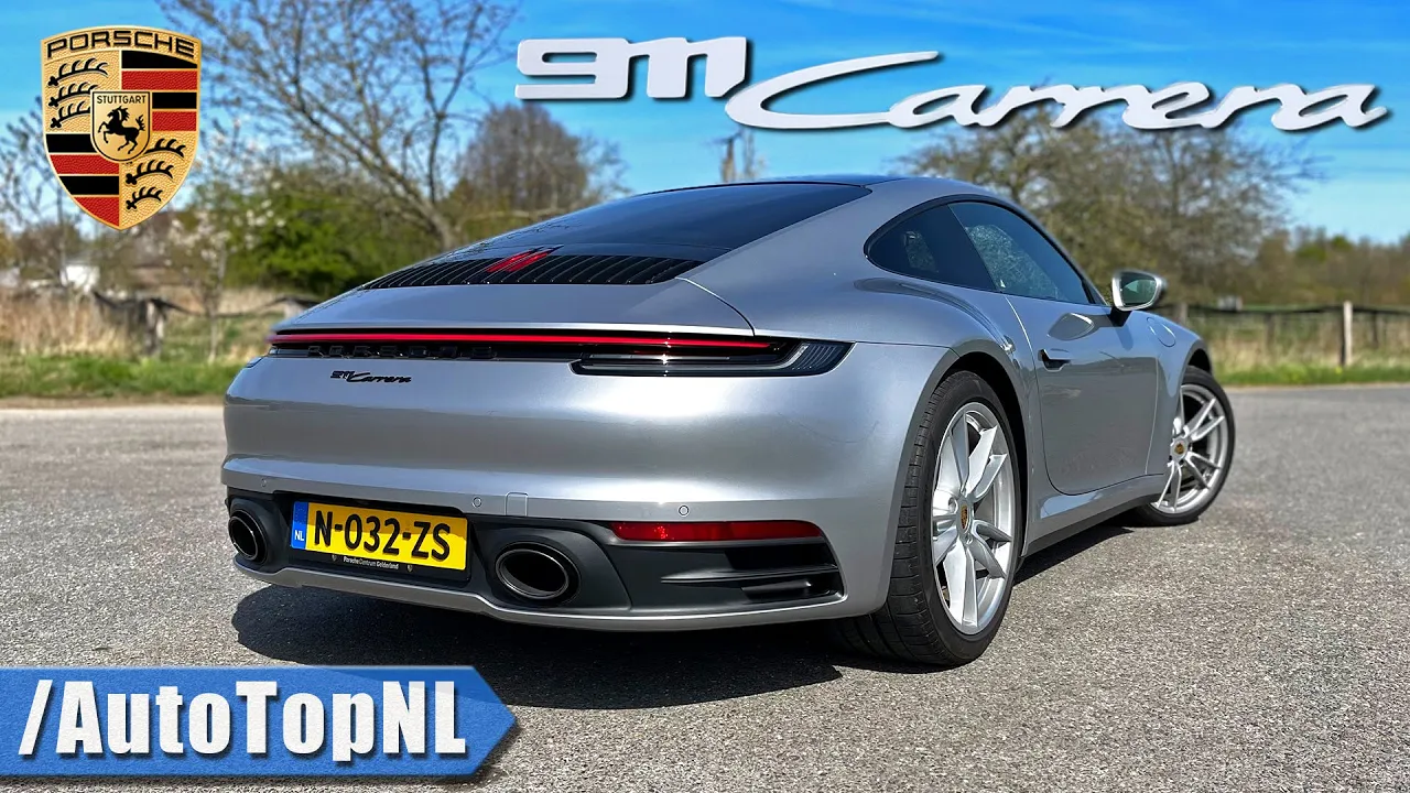 PORSCHE 911 992 Carrera | REVIEW on AUTOBAHN by AutoTopNL