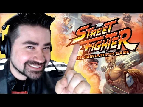 AngryJoe Talks Street Fighter: The Miniatures Game (Awesome Interview!)