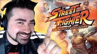 AngryJoe Talks Street Fighter: The Miniatures Game (Awesome Interview!)