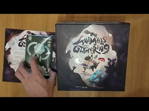 Animals Gathering #unboxing #teaser #boardgame #tabletop AmassGames #games #game #cards #cute