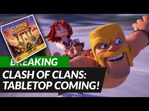BREAKING: Clash of Clans: The Epic Raid - Board Game Announced! ️