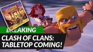 BREAKING: Clash of Clans: The Epic Raid - Board Game Announced! ️