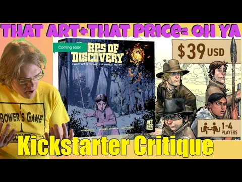 Corps of Discovery- I Smell a big print run! - Kickstarter Critique Review