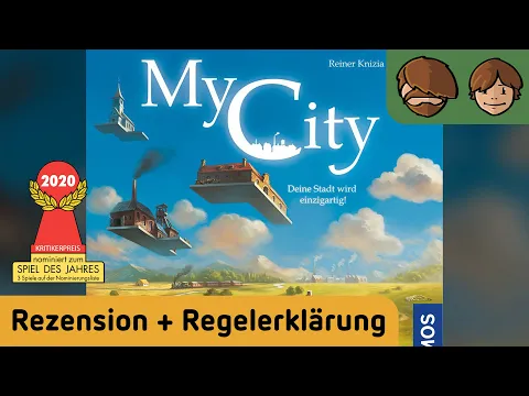 Hunter & Cron: Brettspiel Review mit Cron und Captain Raspberry - My City