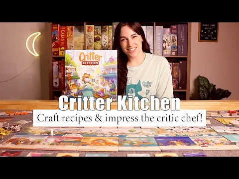 Critter Kitchen Preview! | Craft recipes, serve dishes & impress the towns critic chef!