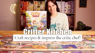 Critter Kitchen Preview! | Craft recipes, serve dishes & impress the towns critic chef!