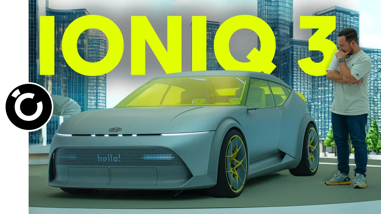 Hyundai IONIQ 3 - schon 2026 so (oder so ähnlich) in Serie!