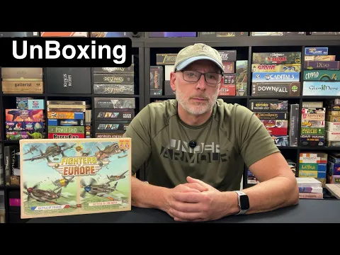 TDG: Fighters of Europe: Battle of France/Defense of the Reich Expansion unboxing with Ray
