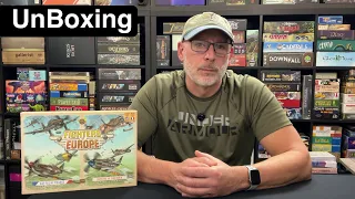 TDG: Fighters of Europe: Battle of France/Defense of the Reich Expansion unboxing with Ray