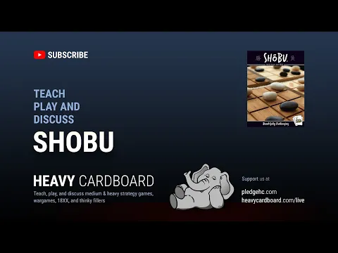 Shobu 2p Teaching, Play-through, & Round table by Heavy Cardboard