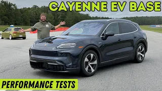 Base Porsche Cayenne EV Performance Benchmarked! Should $125,000 Be So... meh?