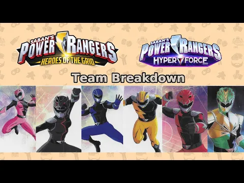 HyperForce – Power Rangers: Heroes of the Grid Team Breakdown