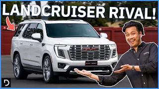 Is The 2025 GMC Yukon Denali Better Than The Toyota Landcruiser? | Drive.com.au