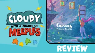 Canvas: Finishing Touches Review - Cloudy with a Chance of Meeples