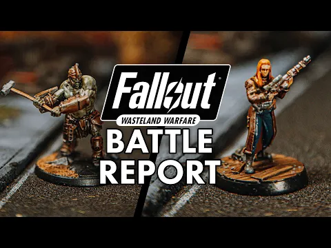Troubled Beginnings - Fallout Wasteland Warfare Solo Battle Report