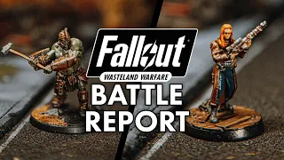 Troubled Beginnings - Fallout Wasteland Warfare Solo Battle Report