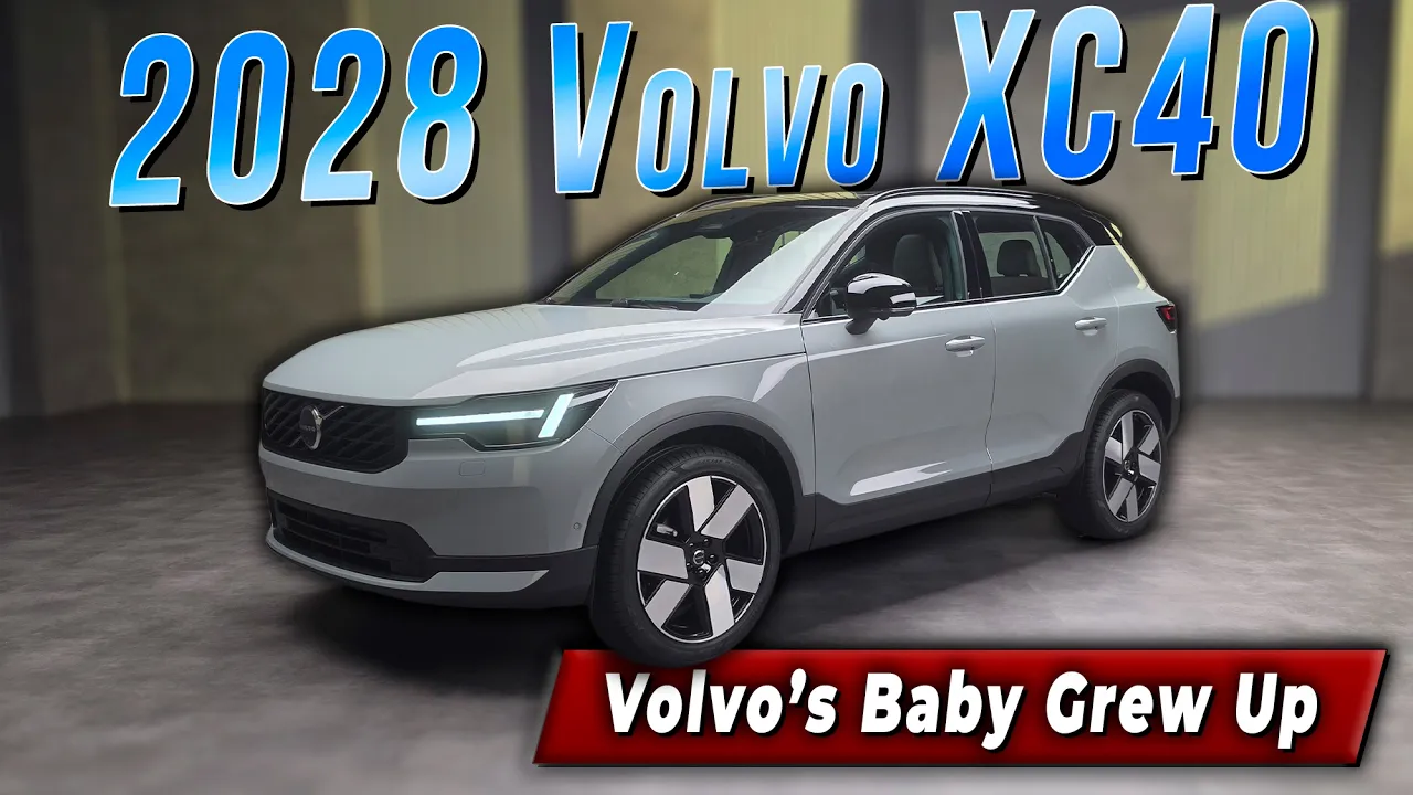 2028 Volvo XC40 First Look | The Pint Sized SUV That Punches Above It's Weight