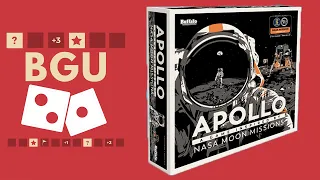 Apollo Moon Missions Board Game Unboxing