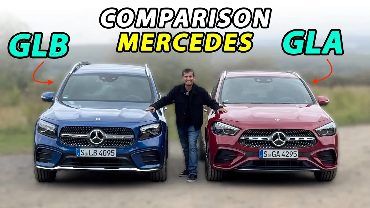 Updated Mercedes GLA vs GLB comparison REVIEW - which compact SUV to choose?