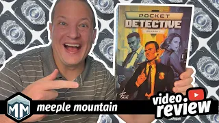Pocket Detective: Season 1 - How to Play & Review - Boardgame Brody