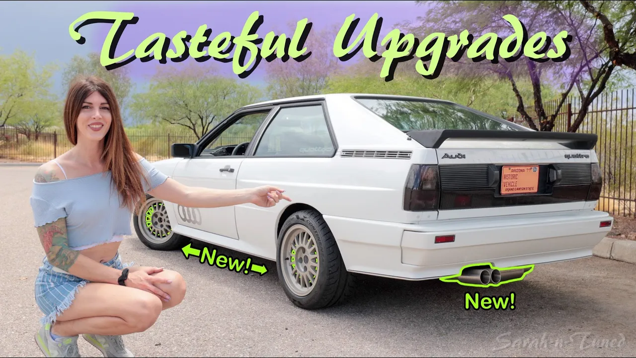 Audi UrQuattro Upgrades! 5 Cylinder Turbo Pure Sound