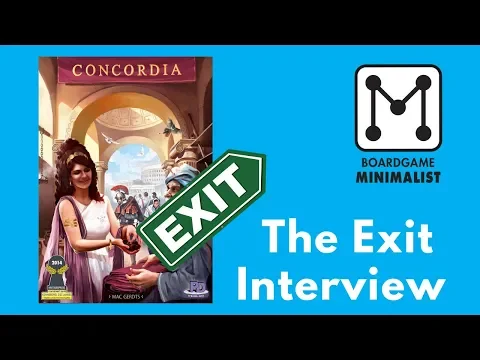 Concordia - The Exit Interview (why I let it go!)
