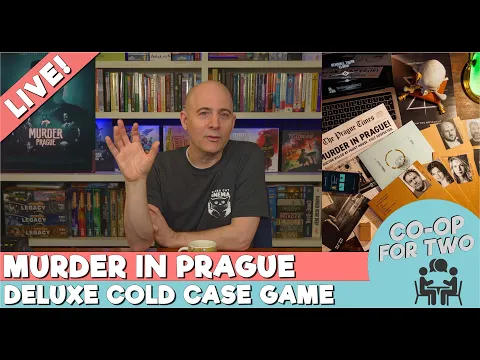 Murder in Prague - Deluxe Cold Case Game - Live Playthrough - Part 2