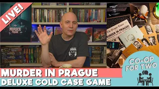 Murder in Prague - Deluxe Cold Case Game - Live Playthrough - Part 2