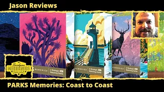 Jason’s Board Game Diagnostics of Parks Memories: Coast to Coast