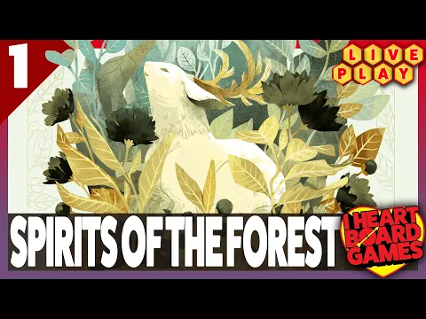 Spirits Of The Forest, part of Tabletop Live Network - Board Game 2 Player Live Play #1