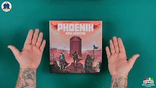 UNBOXING - PHOENIX NEW HORIZON - Board Game - #indabox #EssenSpiel24