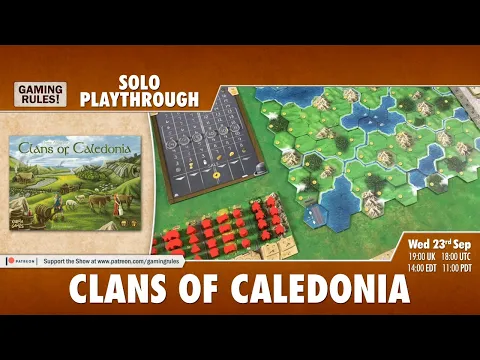 Clans of Caledonia - Solo Playthrough