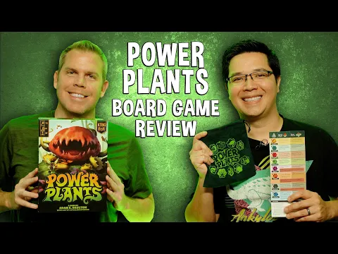 Review of Power Plants - Magical Garden Tile Placement Board Game