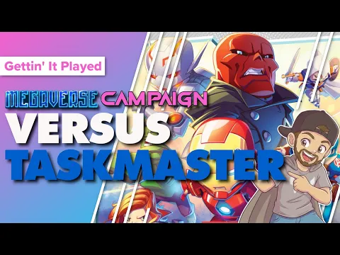 Marvel United Megaverse Campaign vs. Taskmaster | Game #10 Avengers