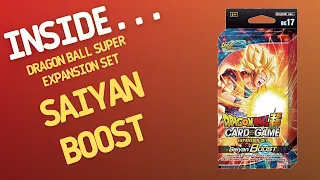 Inside…Dragon Ball Super Card Game: Saiyan Boost Expansion Set (4K 60fps)
