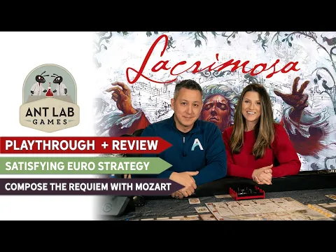 Lacrimosa Board Game | Playthrough | Review